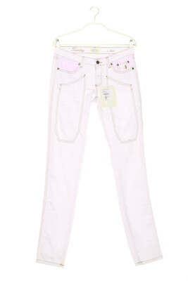 Jeckerson Jeans Quilted W26 nude pink NEW