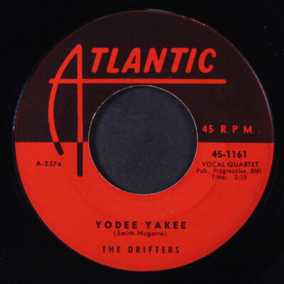 DRIFTERS: i know / yodee yakee ATLANTIC 7'' Single 45 RPM