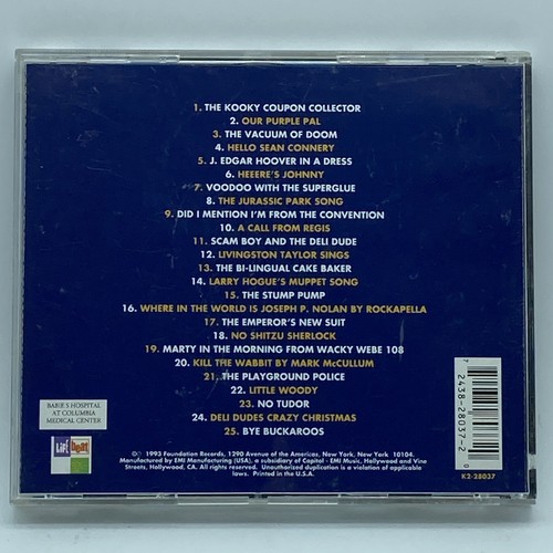 Scott & Todd's Scam-America Comedy Album Vol 2 CD OOP 1993 95.5 WPLJ FM Radio - Picture 2 of 4