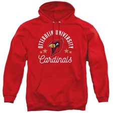 Otterbein University Adult Pullover Hoodie Cardinals, Red, S-3XL