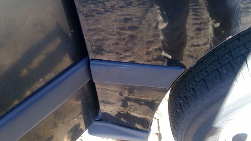 1996 Geo Tracker Passenger Right Moulding From Fender Oem Trim Strip Black - Picture 3 of 8