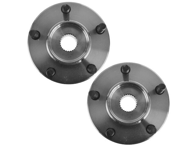 Front TRQ Wheel Hub and Bearing Kit fits Chrysler Grand Voyager 2000 79WPBK