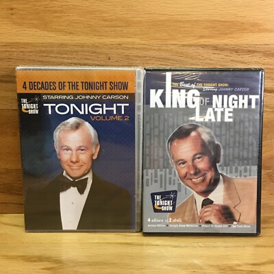 Johnny Carson 10 DVD Lot 4 Decades of the Tonight Show Vol 2 King  