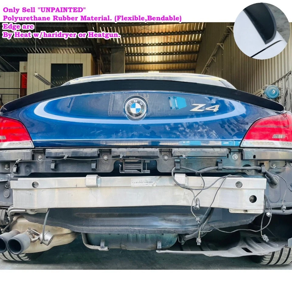 284RP Rear Duckbill Trunk Spoiler Wing Fits 2009~2016 BMW Z-series Z4 E89 Coupe - Изображение 4 из 4