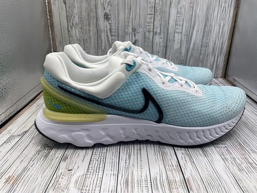 Nike React Miler 3 White/Blue DD0490 100 Men Size 13 BNIB Fast shipping!! - Picture 4 of 6