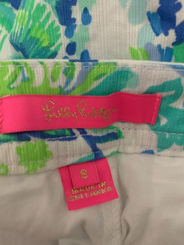 Lilly Pulitzer Colette Skort Size Multicolor Floral Size 8 EUC - Picture 4 of 5