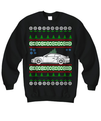 992 Turbo Ugly Christmas Sweater - Sweatshirt