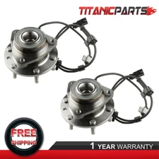 2PCS Front Wheel Hub Bearing ASSY For GMC Envoy Chevy Trailblazer Buick Rainier