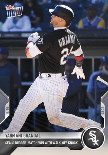 2021 Topps Now 366 Yasmani Grandal