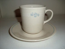 Corning / Corelle Lace Bouquet Cup & Saucer