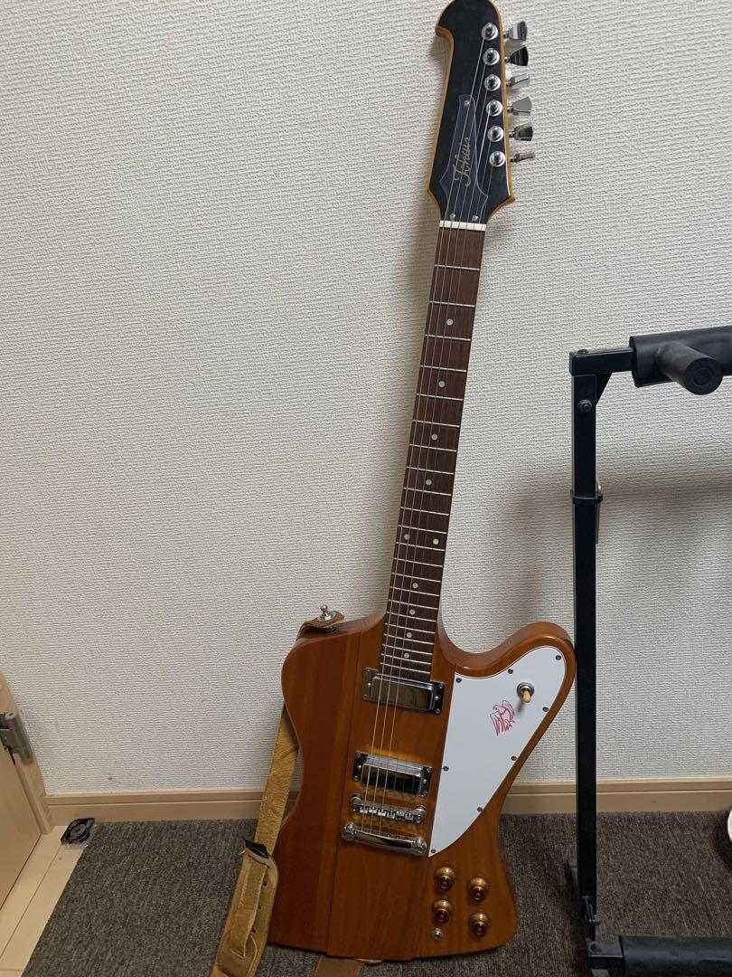 TOKAI Electric Guitar firebird sunburst FB70 USED