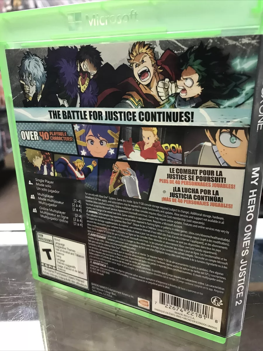 My Hero One's Justice 2 - Xbox One