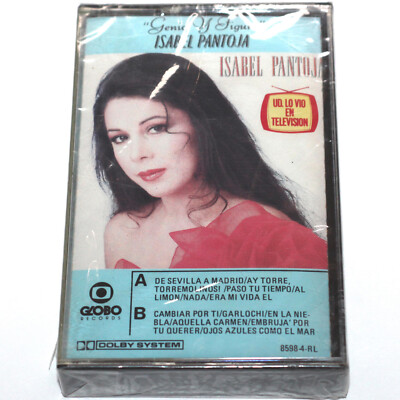 Isabel Pantoja - Genio y Figura (Cassette Tape 1988) 8598-4-RL NUEVO NEW SEALED