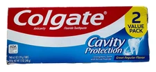 2 Pack Colgate Cavity Protection Toothpaste - Regular - 2x 6 oz - Ex: 11/26