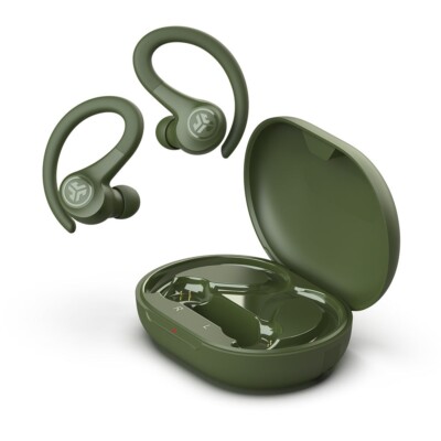 JLab GO Sport+ Bluetooth Earbuds, True Wireless, Gym Headphones, Refurbished