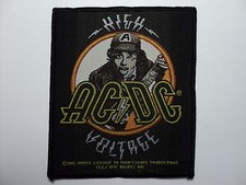AC/DC  HIGH VOLTAGE 2  WOVEN PATCH