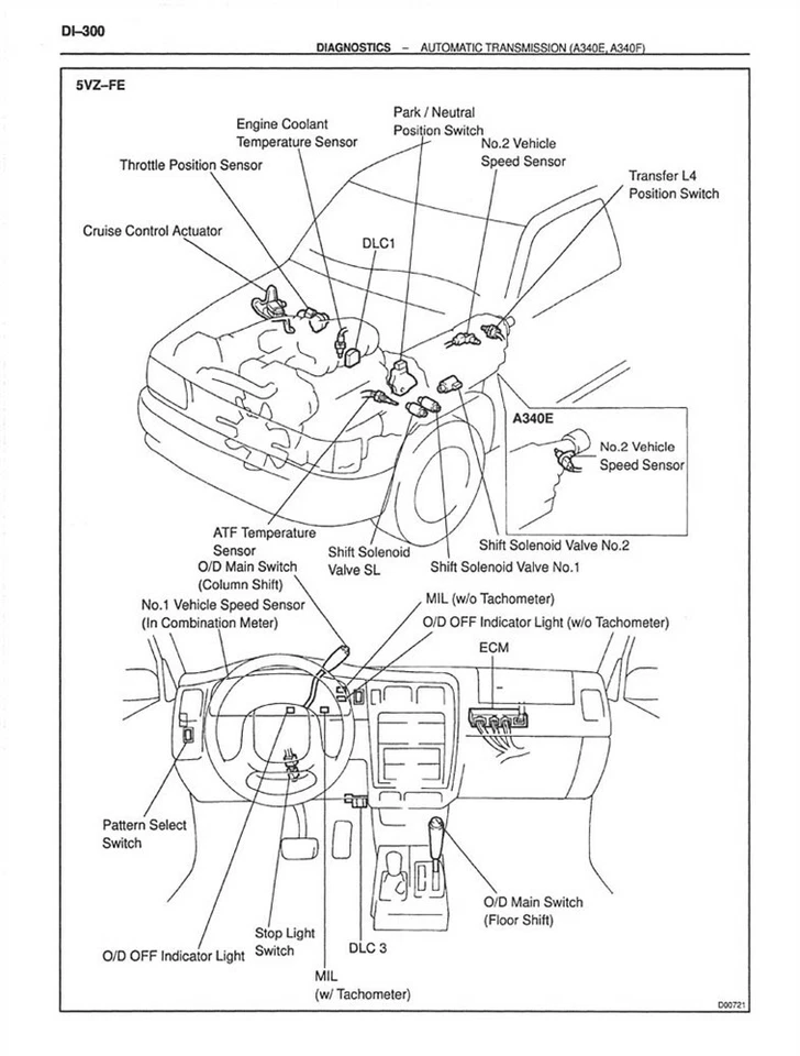Toyota Tacoma 1998 libro manual de reparación de taller Foto 4 de 4
