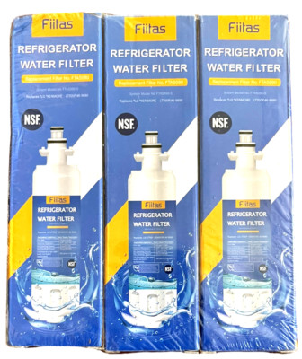 Fiitas Refrigerator Water Filter 3 Pack - FTAS090 - LOT of 3