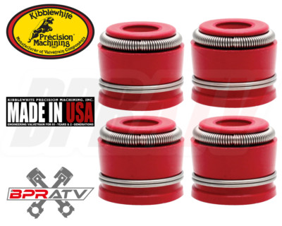 Suzuki LTR450 LTR 450 Kibblewhite Viton Valve Stem Seals Set 4 Four 06 07 08 09