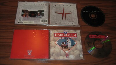 2 PC Games: Quake Arena and Hardball 4 on CD-ROM