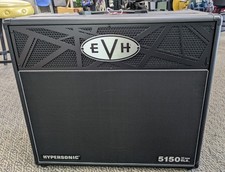 EVH 5150III Hypersonic 6L6 1x12 Combo Guitar Amplifier, Black Model  2256010010