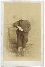 CDV Carte de Visite Lancashire Southport Silas Eastham Lord St Smart Young Boy