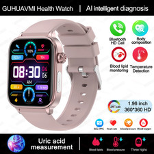 Rilevatore Diagnostico AI Smart Watch Donna Sangue Lipidi e Acido Urico Corpo Composito