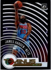 2020-21 Donruss Optic #7 James Harden T-Minus 3...2...1 Holo