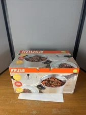 Imusa Pressure Cooker 4.4 Quart 4L  Aluminum Brand New Unused In Opened Box