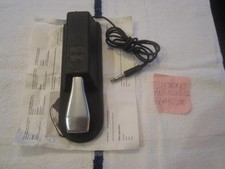 Yamaha FC4 Piano STYLE Sustain Foot Pedal Black WIRED 1/4" JACK - TESTED WORKS