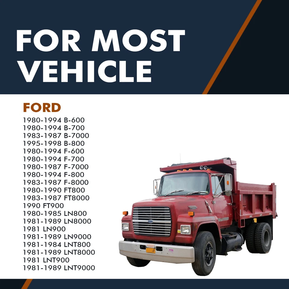 Par de 2 amortiguadores delanteros para Ford B-700 1980-1994 Foto 2 de 3