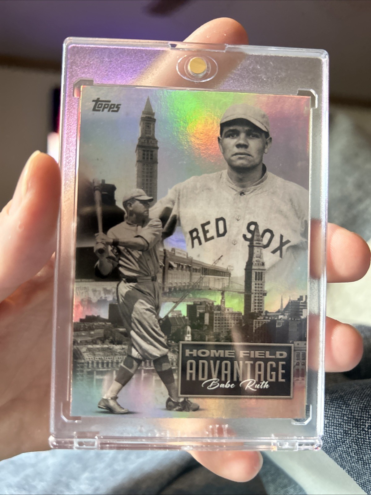 2024 Topps Update Series - Legendary Home Field Advantage Babe Ruth #LHA-11