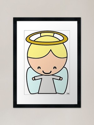 Angel Love Me Gerahmter Kunstdruck Gerahmtes Wandbild Poster Leinwanddruck Bild