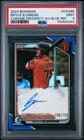 2024 BOWMAN CHROME PROSPECT AUTO BLUE REFRACTOR BRYCE ELDRIDGE 150/150 PSA 9