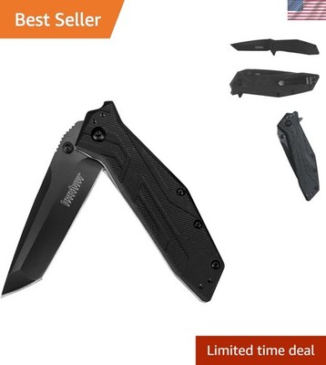 Brawler Pocketknife, 3'' 8Cr13MoV Steel Modified Tanto Blade, Assisted Folder ...