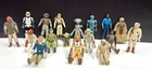 LOT of 17 Vintage 1980s STAR WARS Figures - Free Shipping