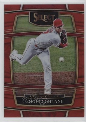 2022 Panini Select Concourse Red Prizm /199 Shohei Ohtani #85 0k0