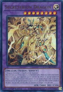 Secreterion Dragon DUAD-EN037 Duelist's Advance 1st Edition Ultra Rare