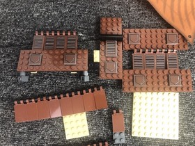 2006 LEGO STAR WARS Replacement Part Lot 6210-JABBA'S SAIL BARGE