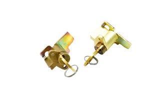 CompX National Gold Mailbox Cam Lock & Key Set Lot Of 2 157-31 X0747 Lockable