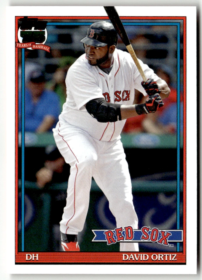 2026 Topps MLB 75 Years Carte Sport David Ortiz N° T91-15 - Photo 1/2