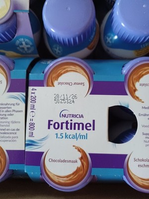 Nutricia Fortimel Compact Shake Vanille und Schoko 8x4 = 32 Flaschen Erwachsene