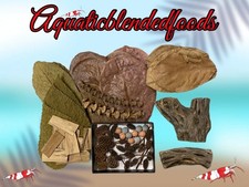 61-Piece Freshwater Shrimp Kit ,Shrimp Food,Cholla Wood,Betta,Catappa,Alder,SK13