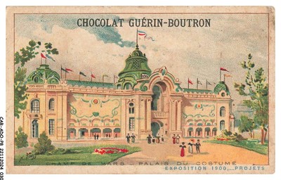 CAR-ADOP8-0619-CHROMOS - Schokolade Guérin-Boutron - Champ De Mars - Palais Du