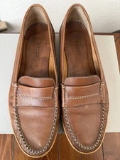 BALLY Men’s Leather Loafers Size 13 M Brown Made in Italy