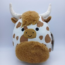 Squishmallows 5" inch Alonzo the Highland Cow plush toy