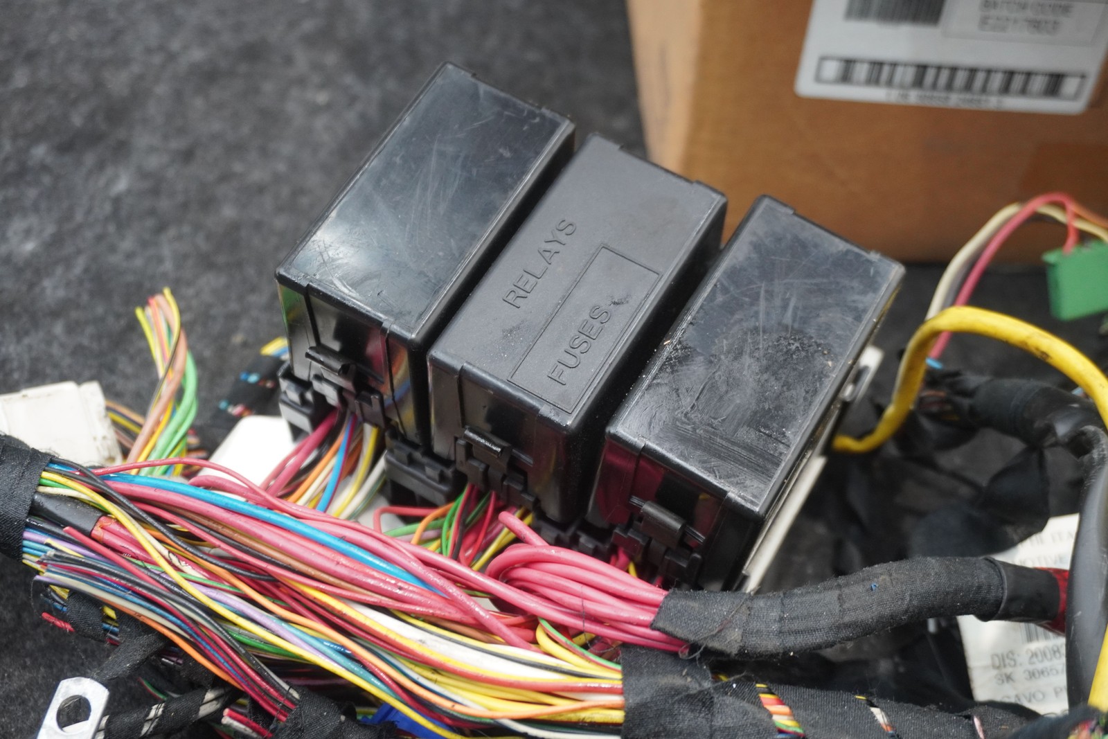 Various Body Wire Harness Pigtail Connector Plugs Relays Ferrari 360 2004 *Note