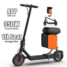 350W Electric Scooter with Seat for Adults 31KM/H Folding Commuter E-Scooter