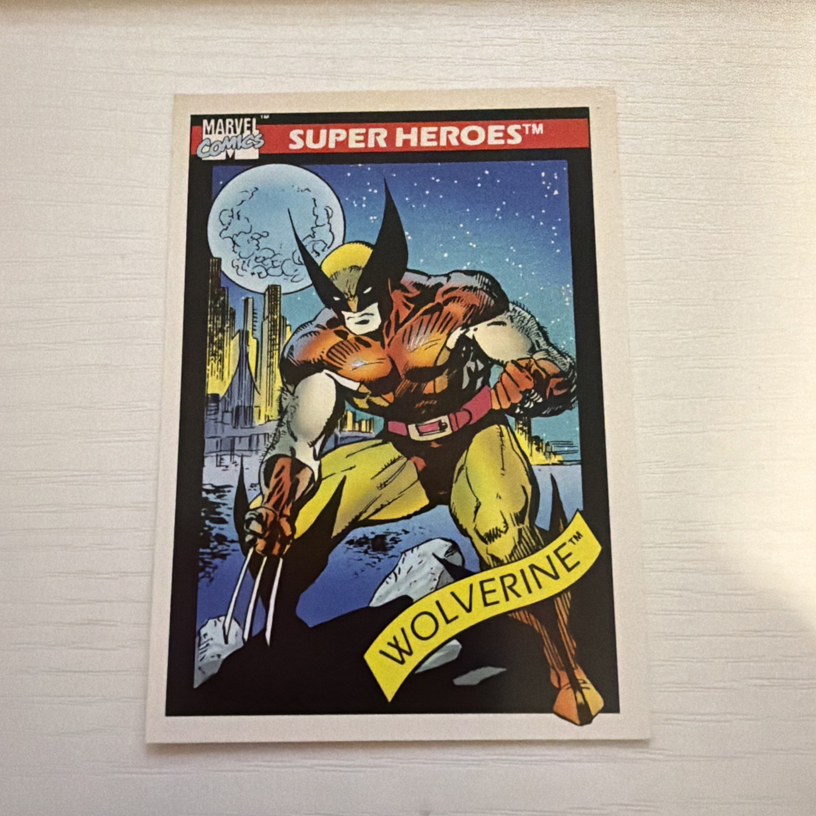 Wolverine - 1990 Impel Marvel Universe #10