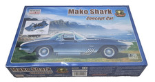 minicraft mako shark corvette concept car model 1/20th scale vtg 04 still sealed